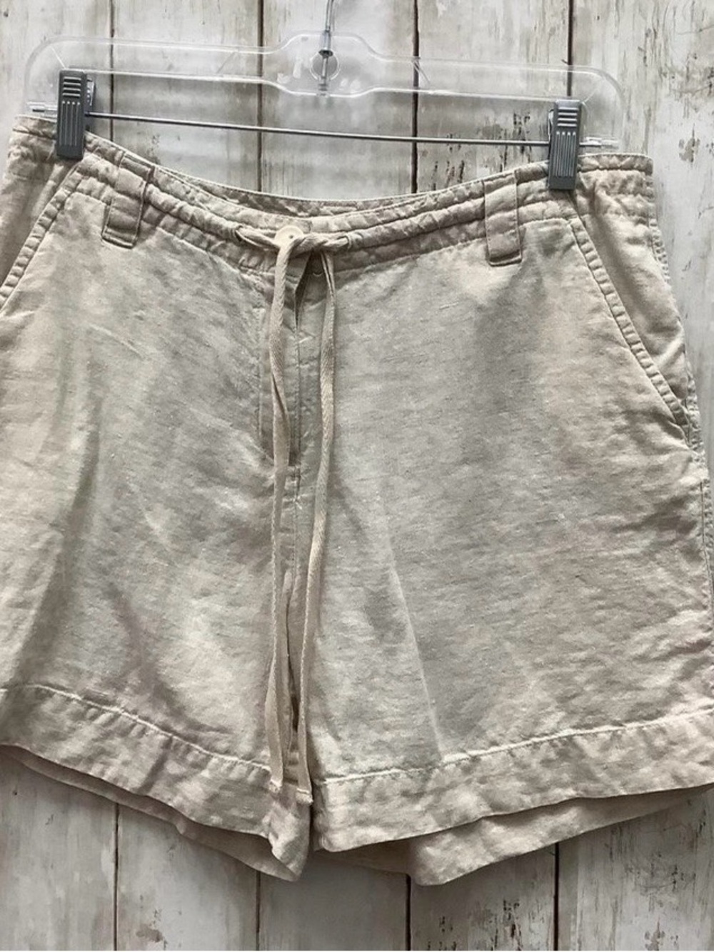 100% Linen Talbots Linen Shorts